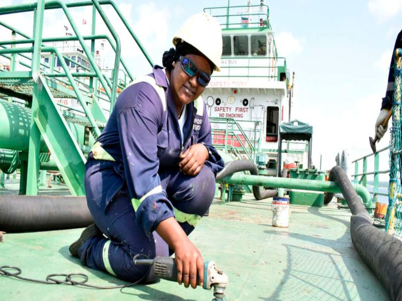 Women breaking the ceiling in male-dominated maritime jobs